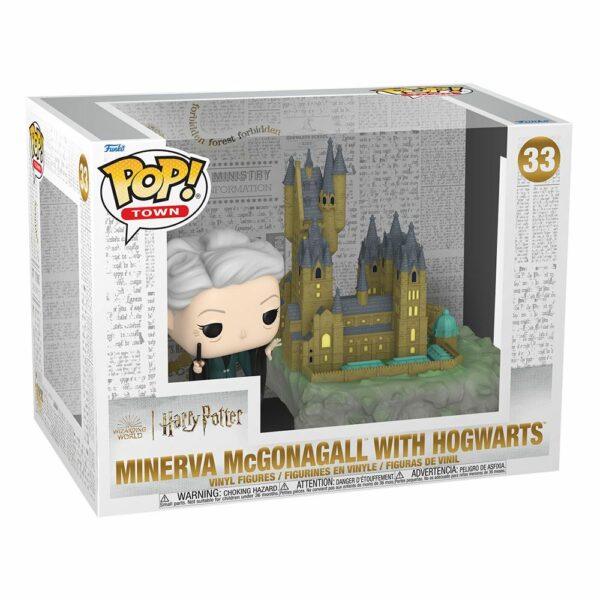 Funko Pop - MINERVA McGONAGALL WITH HOGWARTS -  33