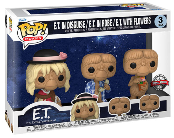 FUNKO POP - ET DISGUISE/ROBE/FLOWERS SE